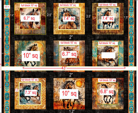 Born to Run - Cotton Panel