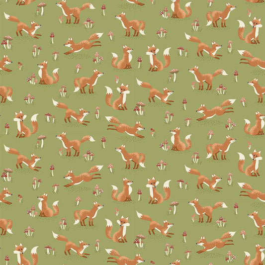 Hello Autumn - Fox Tales - Green