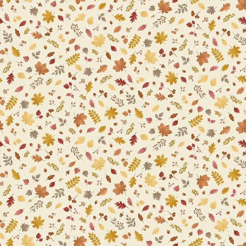 Hello Autumn - Foliage Cascade - Cream