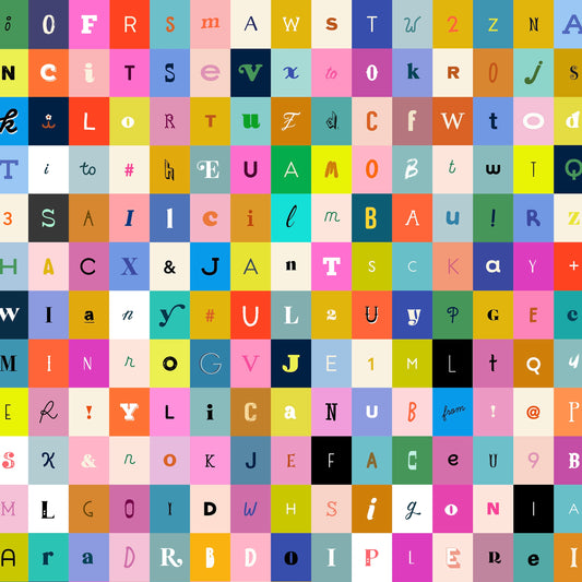Selvedge Magic - Selvedge Letters