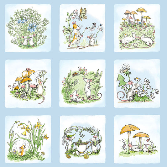 Mouseplay - Small Blocks - Light Denim