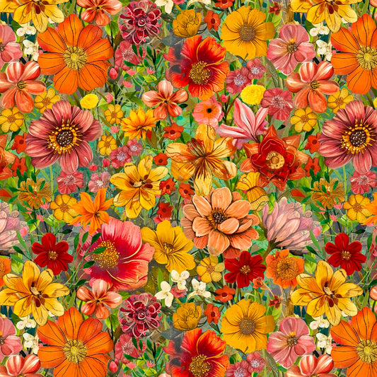 Enchanted Canopy - Allover Flowers