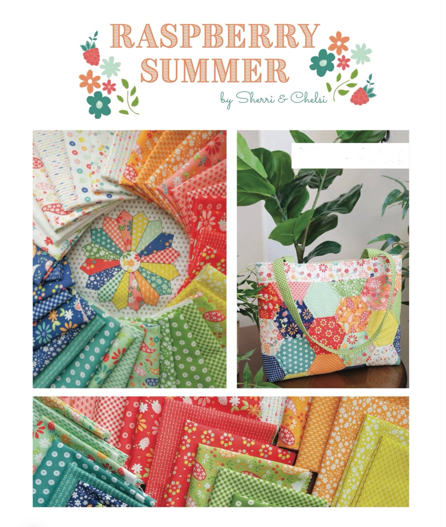 Moda Charm Pack - Raspberry Summer