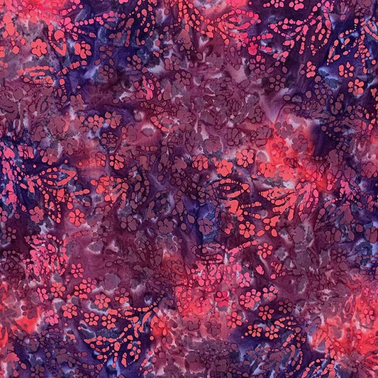 Darkening Pinks Batik