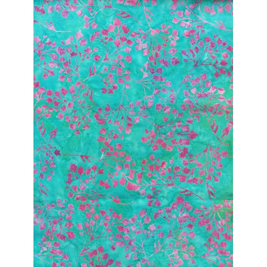 Raspberry Spray - Batik