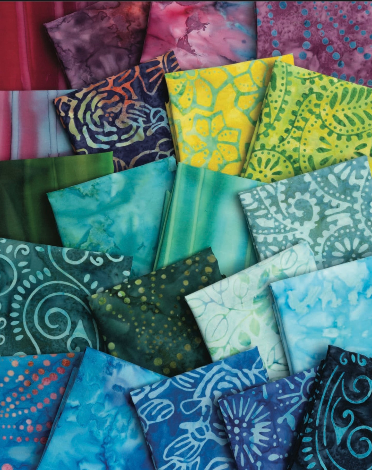 Moda Jelly Roll - Sunburst Batiks