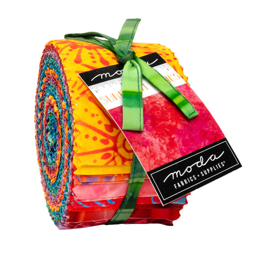 Moda Jelly Roll - Sunburst Batiks