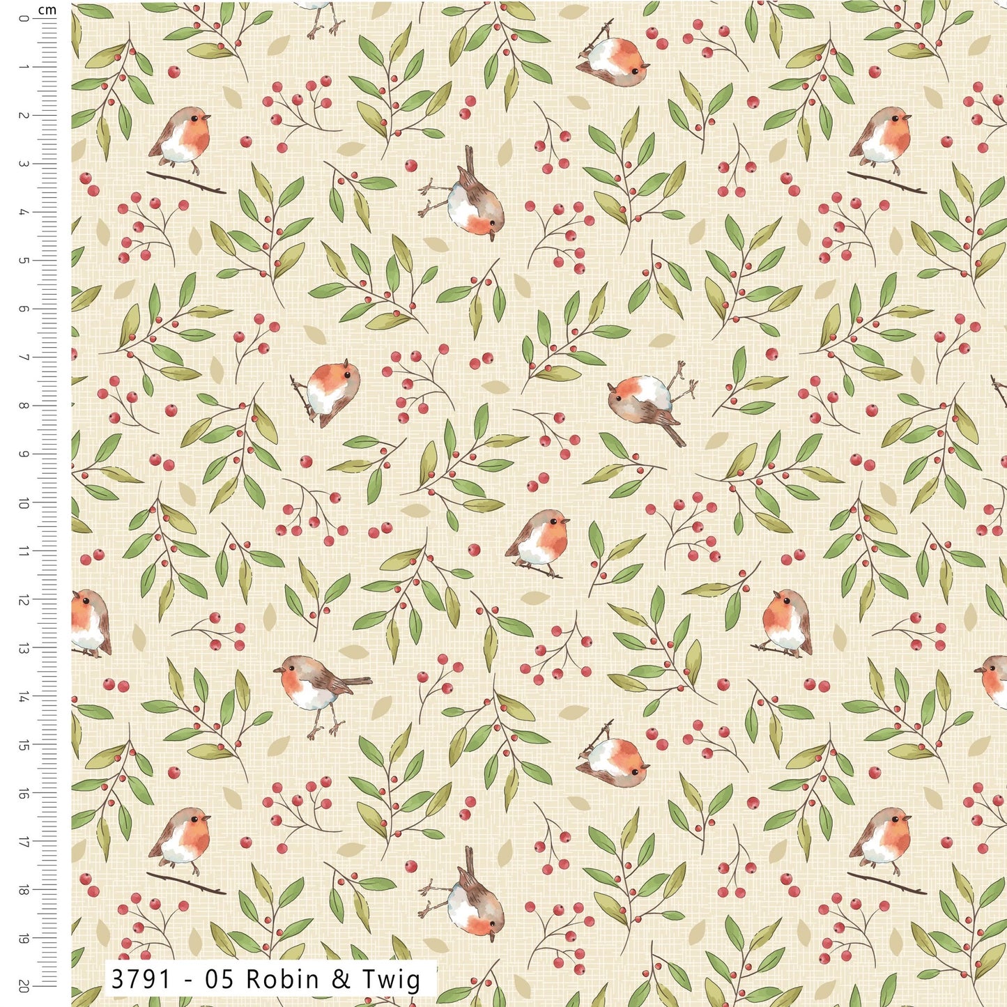 Yuletide Burrow - Robin and Twig