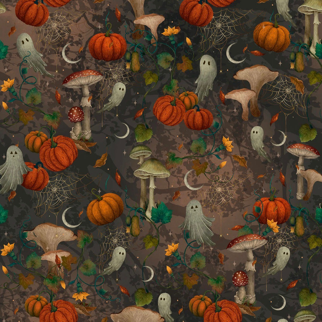 Harvest Haunt - Mushrooms and Ghosts