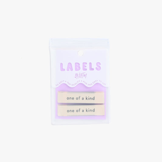 Woven labels - One of a Kind