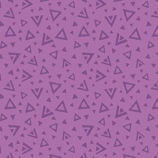 Moody Hues - Triangle Plum