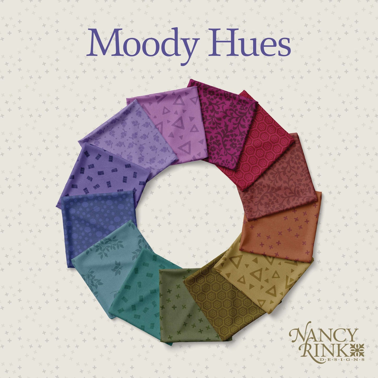 Moody Hues - Chunks Blue Violet