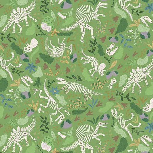END OF BOLT 116cm - Prehistoric Fossils Green