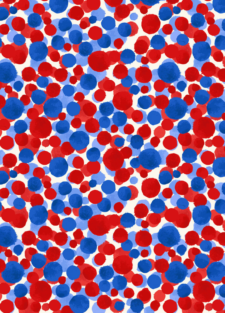 Bumbleberries - Red, White and Blue