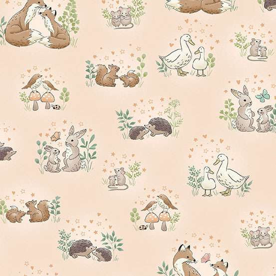 Little Ones - Fat Quarter or Half Metre Bundle - 5 Pieces