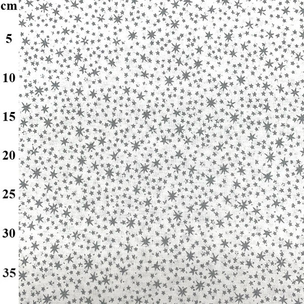 Silver Stars - White and Silver