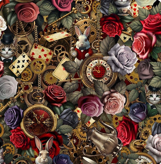 Down The Rabbit Hole - Floral Wonderland