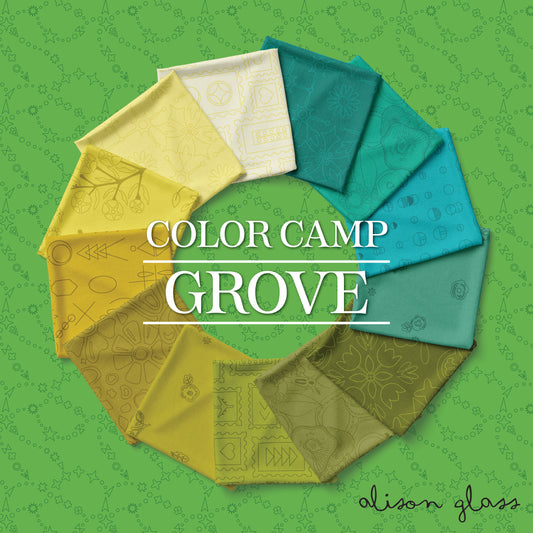 Alison Glass Colour Camp - Grove - Jelly Roll