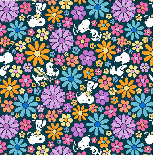 Snoopy Groovin’ - Flower Power