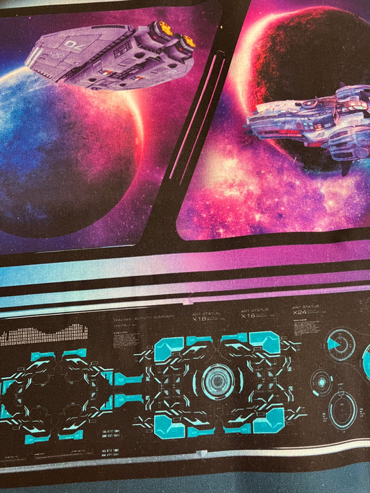 Sci Fi Spaceship Dashboard