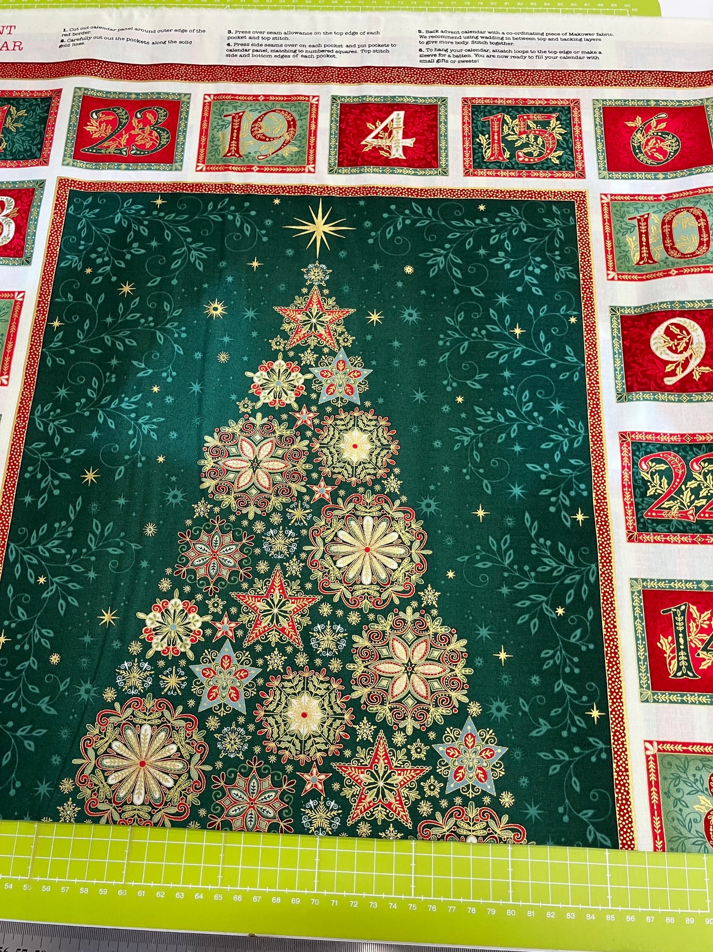 Good Tidings Advent Calendar Panel