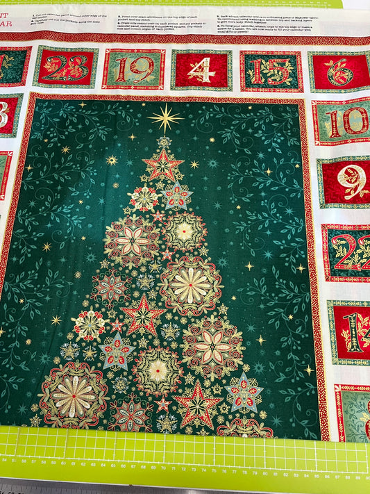 Good Tidings Advent Calendar Panel
