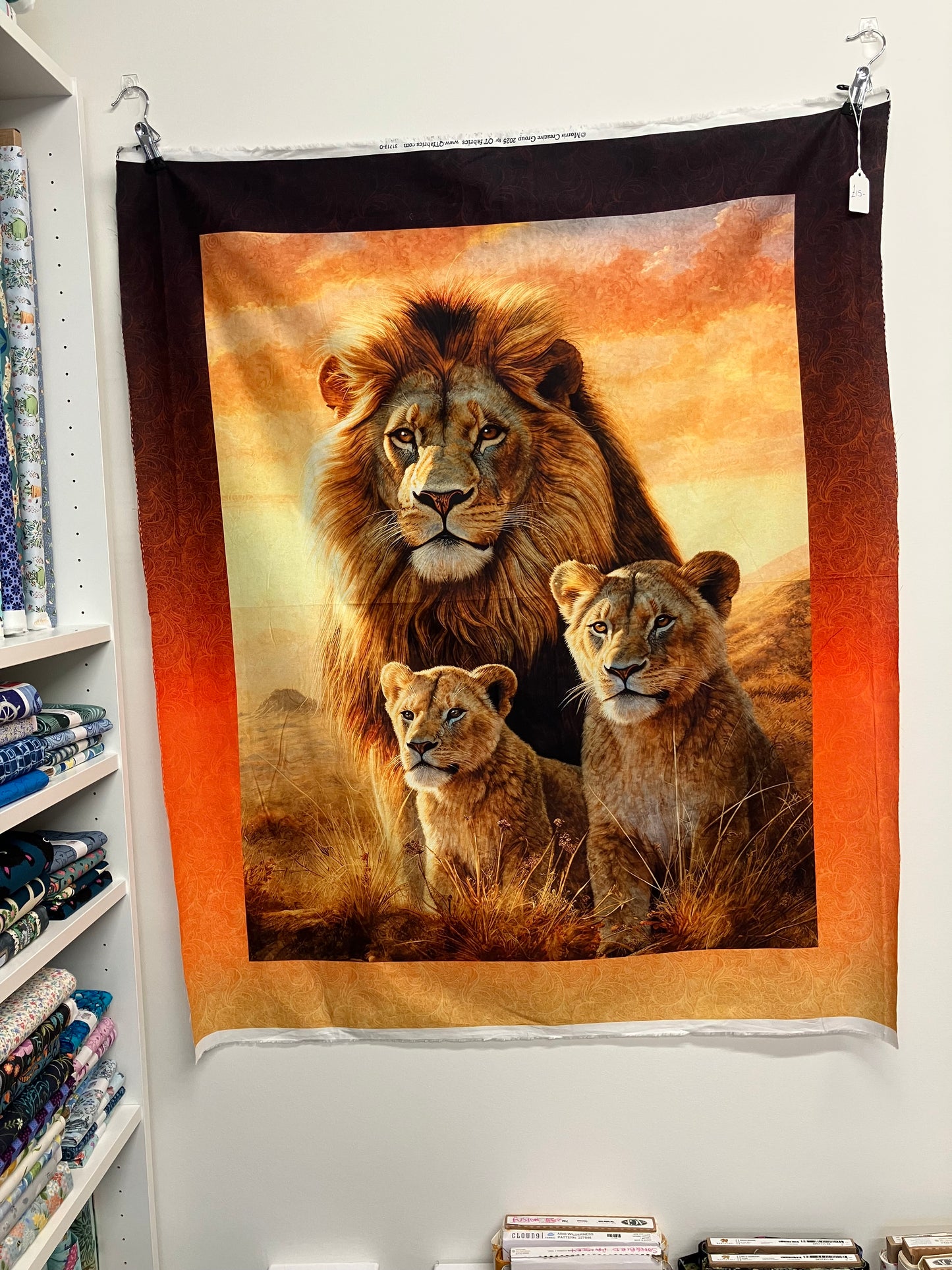 Roar Of The Pride - Cotton Panel