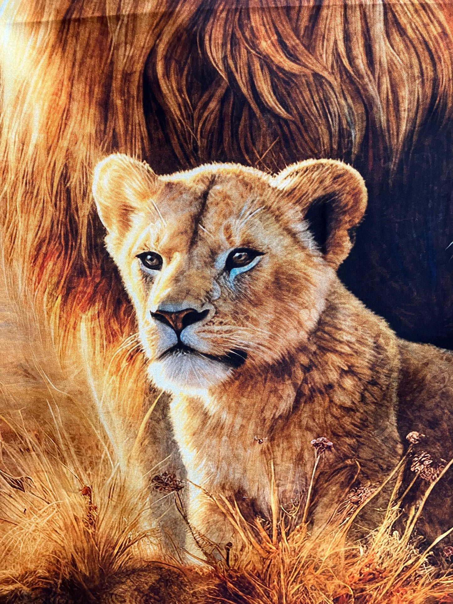 Roar Of The Pride - Cotton Panel