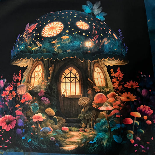 Night Fable Garden Panel