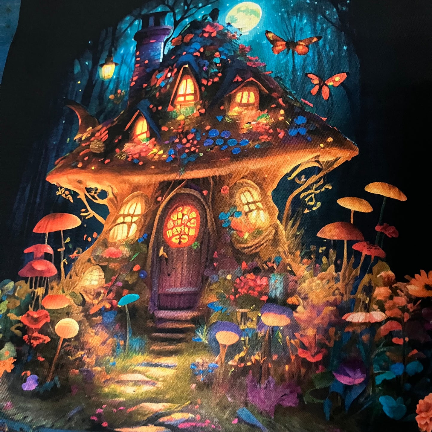 Night Fable Garden Panel