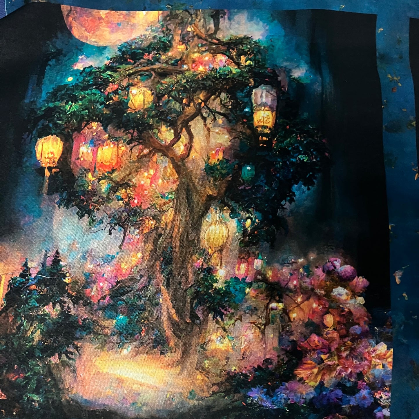 Night Fable Garden Panel