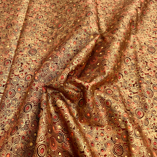 Golden - Scroll - Brown