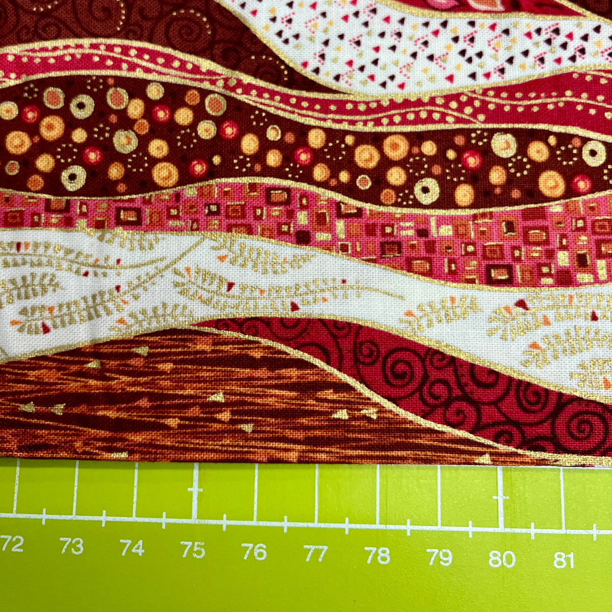 END OF BOLT - 166cm - Golden - Wave - Red