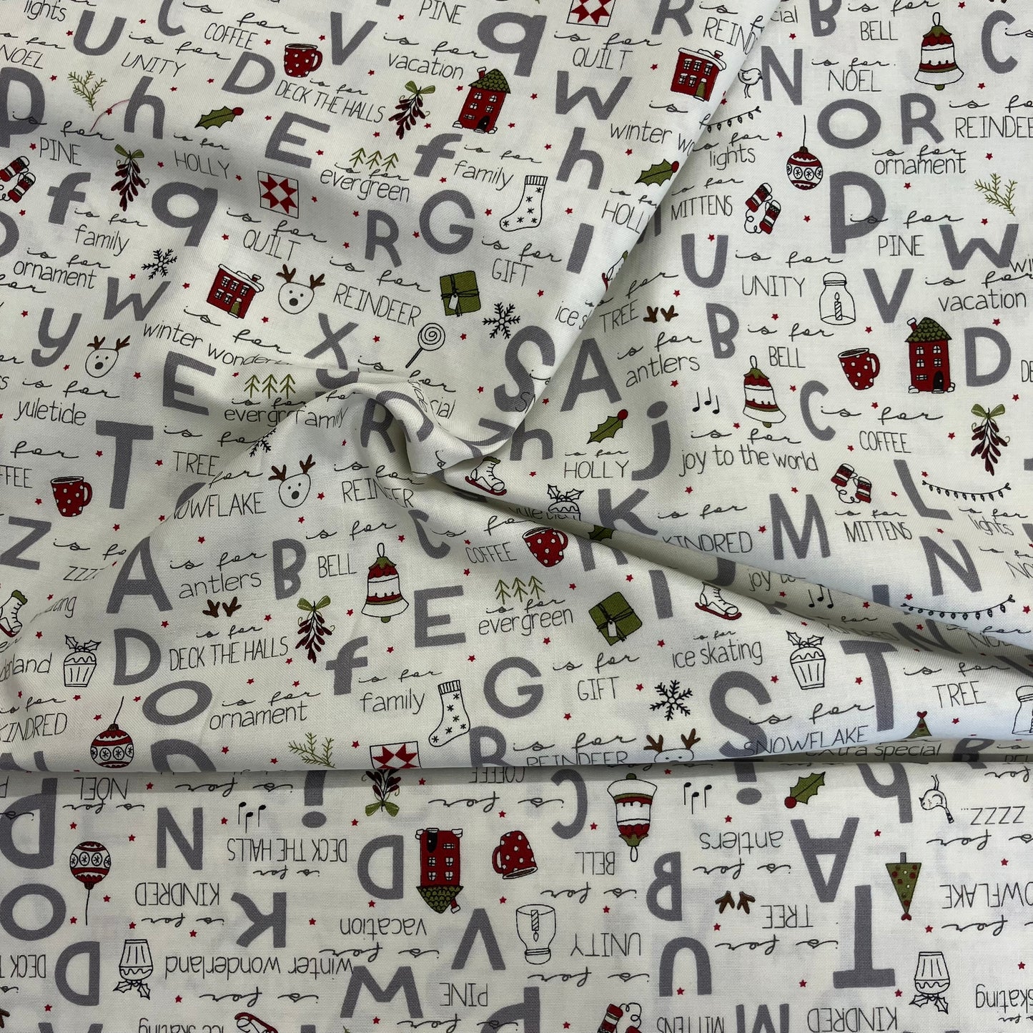 On Dasher - Christmas Alphabet