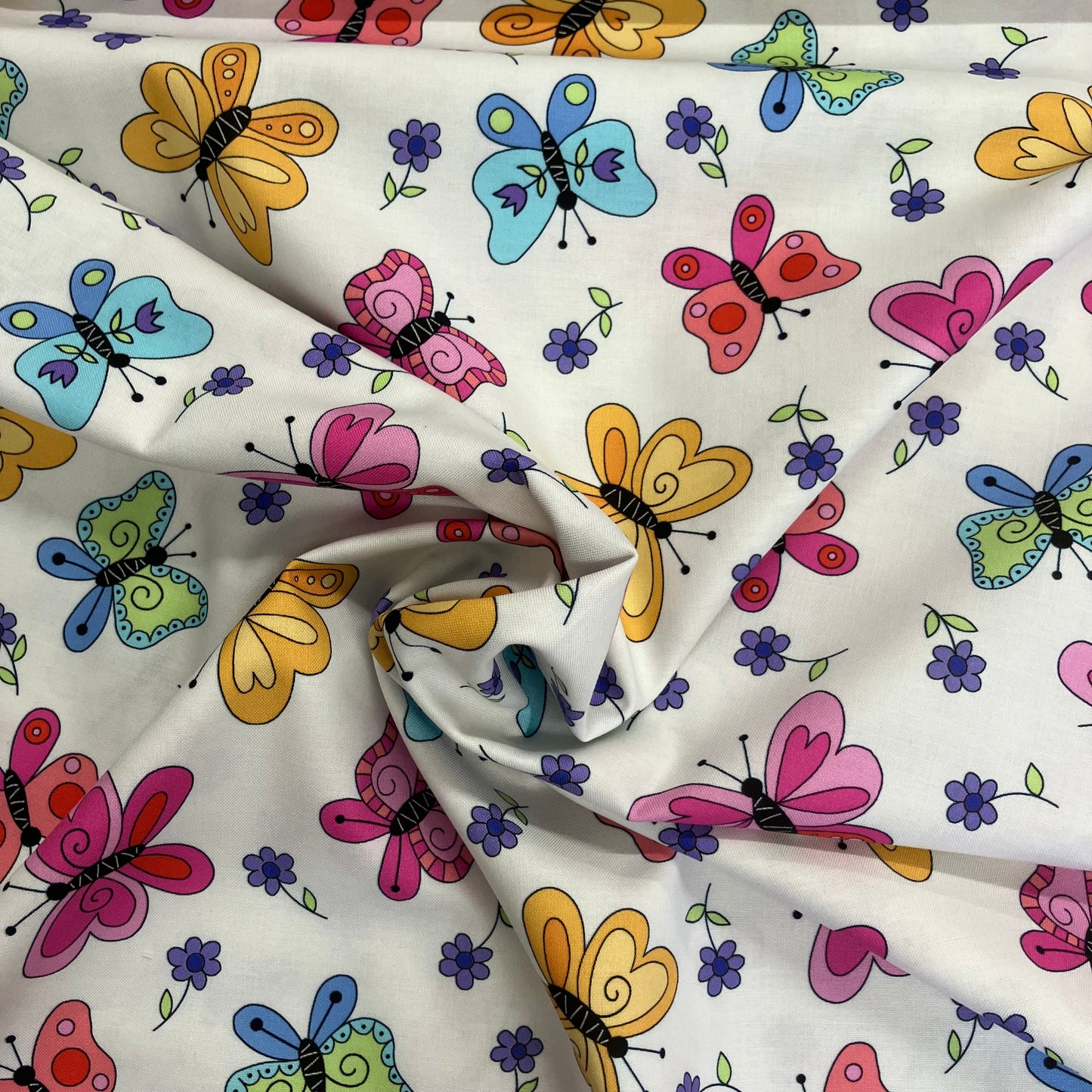 Flutter - Big Butterfly - White