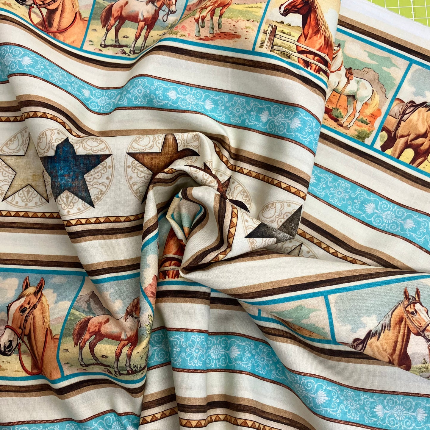 Hey Cowgirl - Horse Stripe