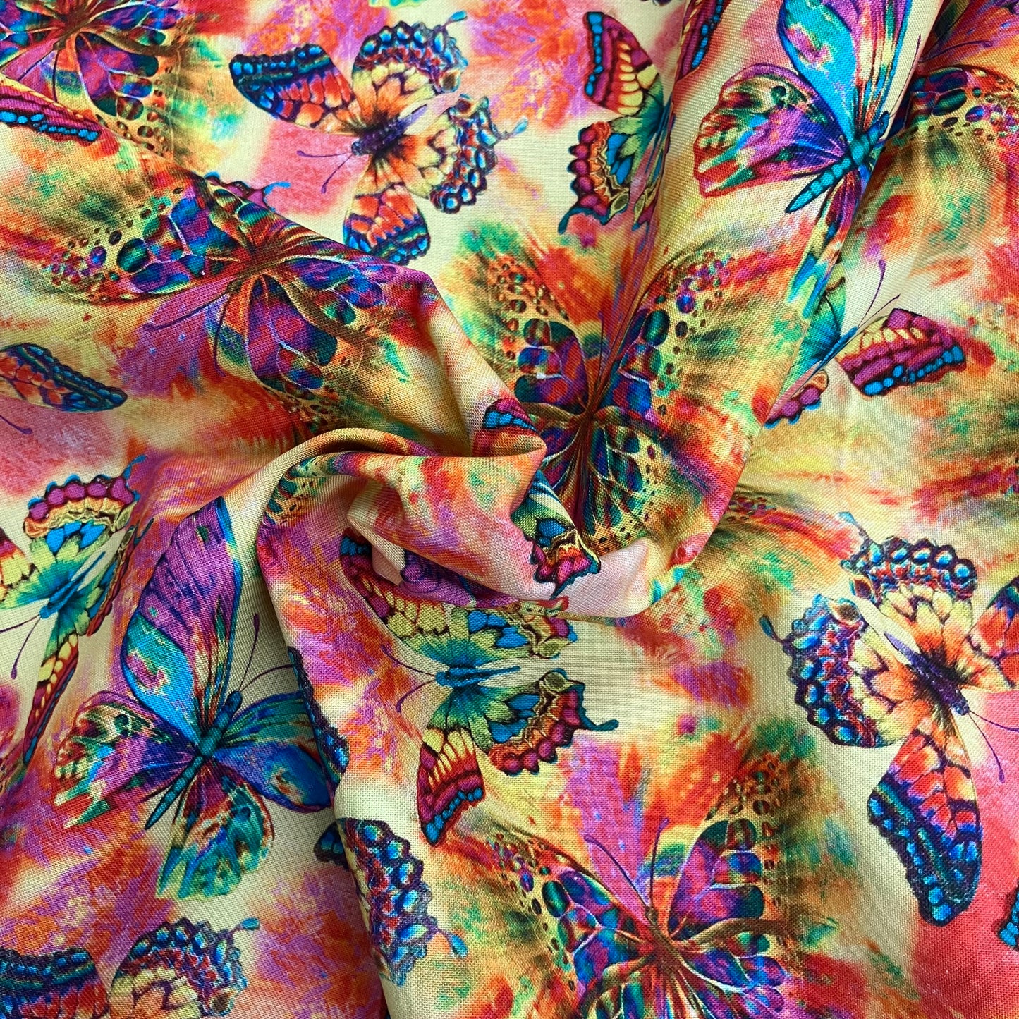 Nature’s Glow - Butterflies - Yellow