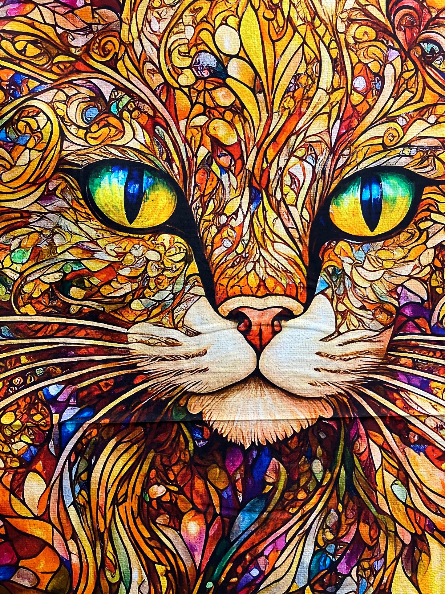 Sonny in the Sunflowers - Cotton Panel