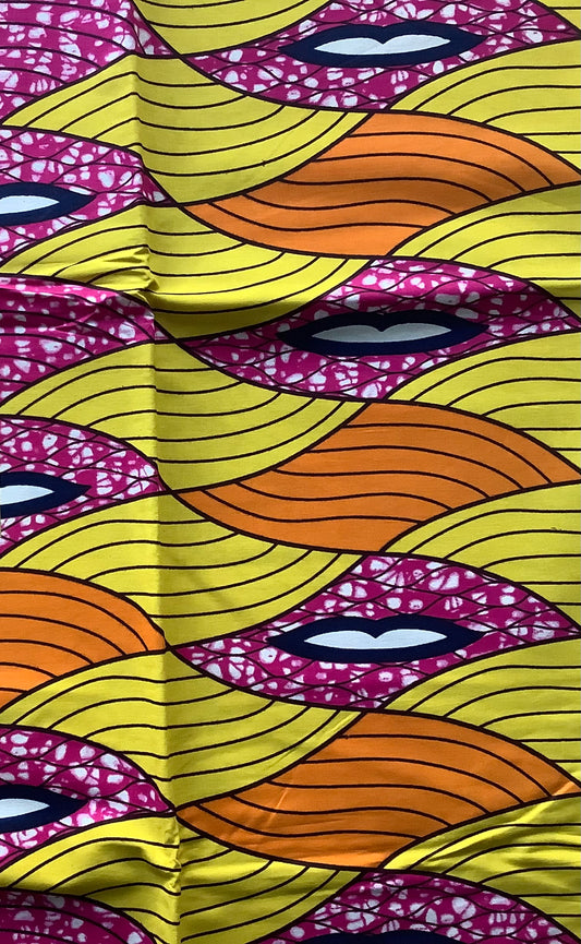 African Wax Cotton - Pattern 8