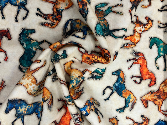 Born to Run - Horse Silhouettes