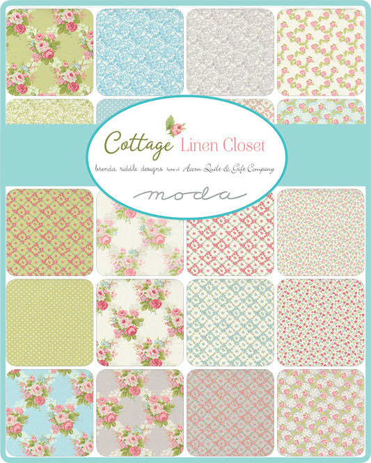 Moda - Cottage Linen Closet Jelly Roll