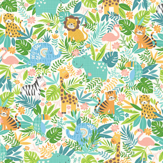 END OF BOLT 1 METRE - In The Jungle - Scene - Blue