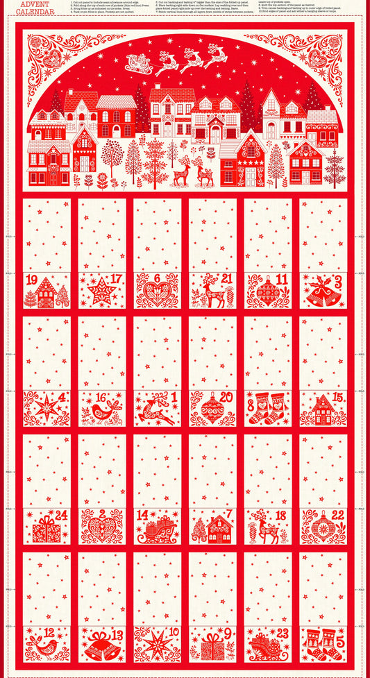 Scandi Advent Calendar Panel
