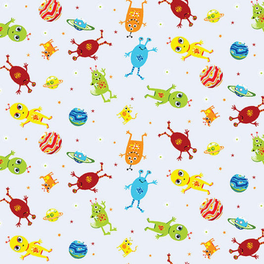 Blast Off Into Space - Aliens Allover