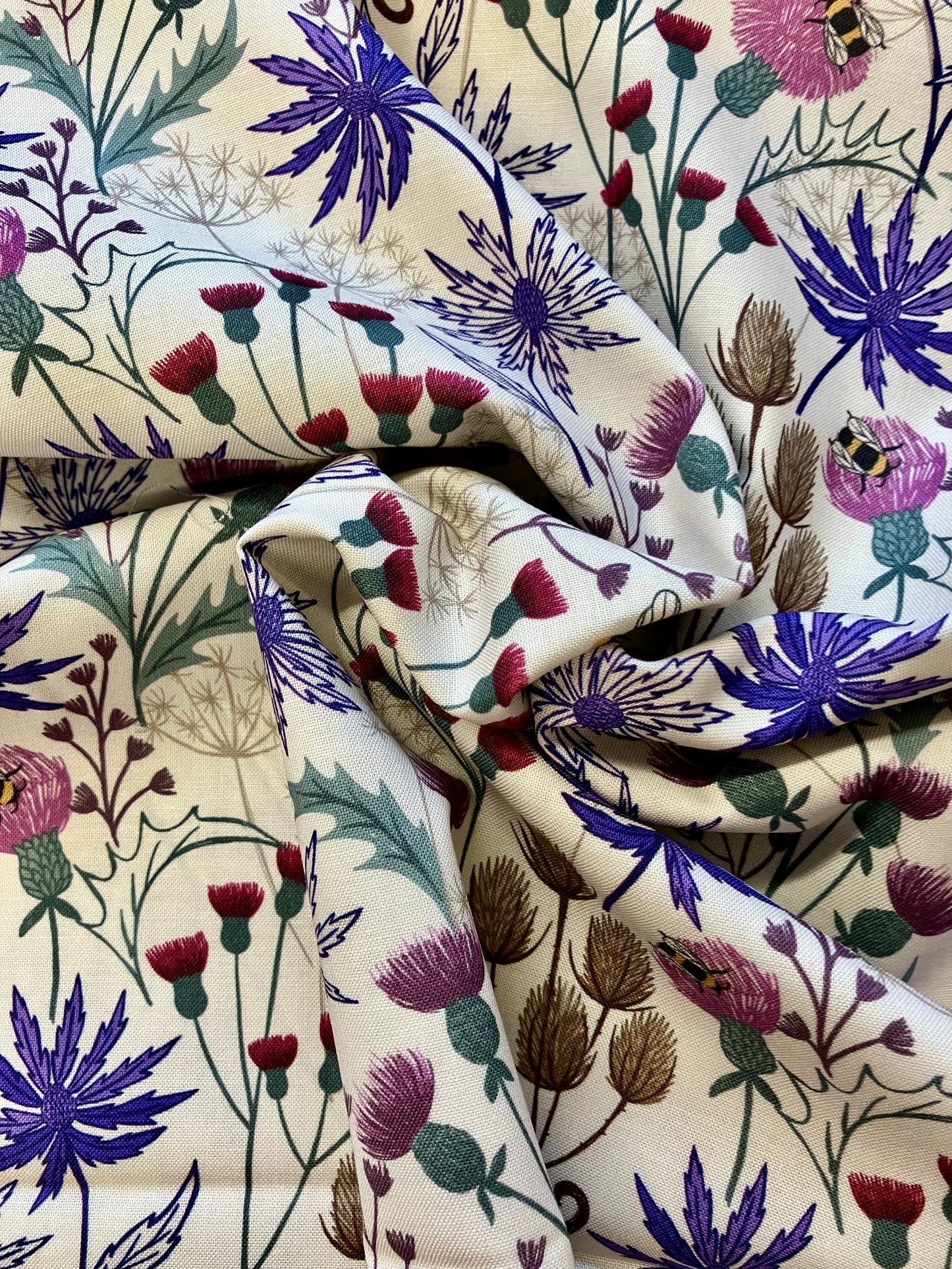 Celtic Summer - Floral on Cream