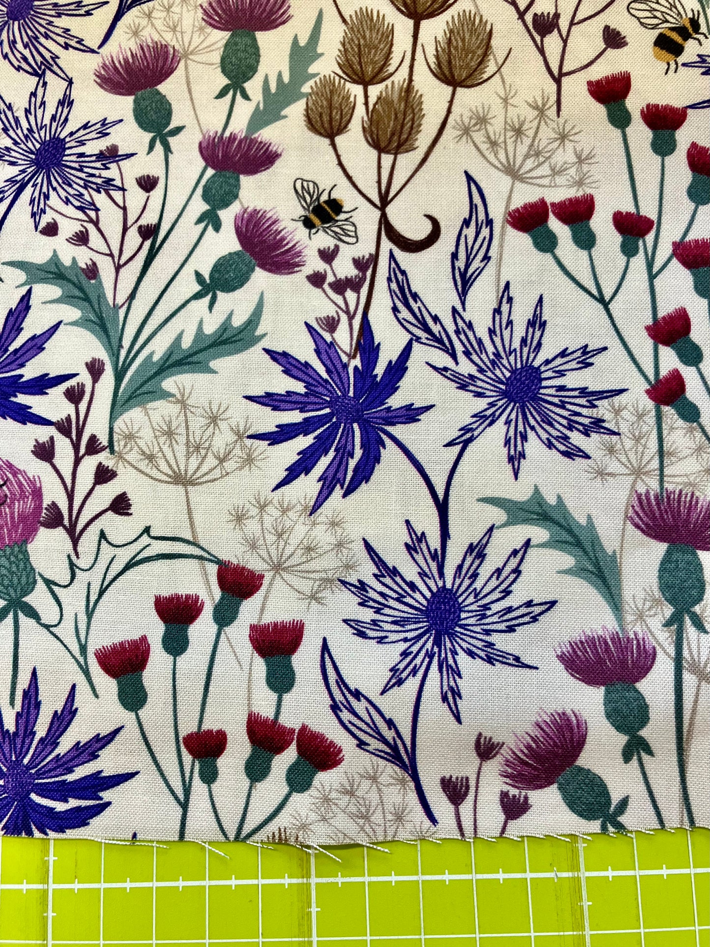 Celtic Summer - Floral on Cream