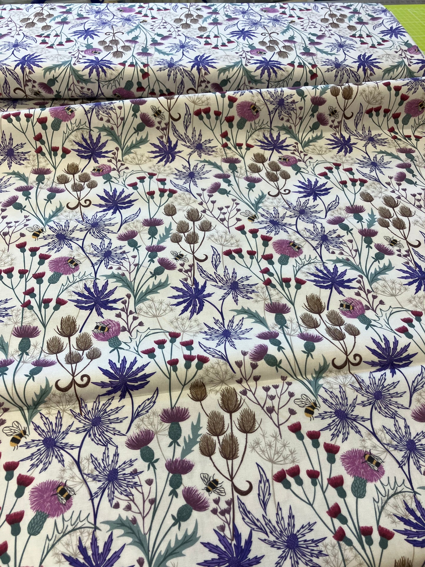 Celtic Summer - Floral on Cream