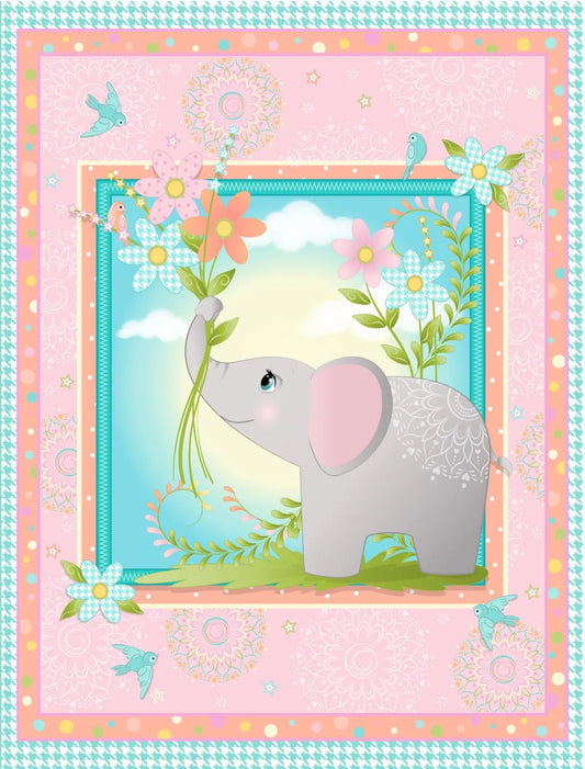 Wee Ones Elephant Panel