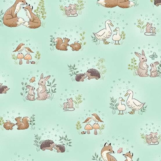 Little Ones - Fat Quarter or Half Metre Bundle - 7 Pieces
