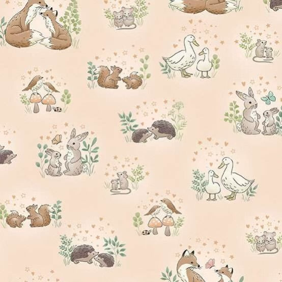 Little Ones - Fat Quarter or Half Metre Bundle - 7 Pieces